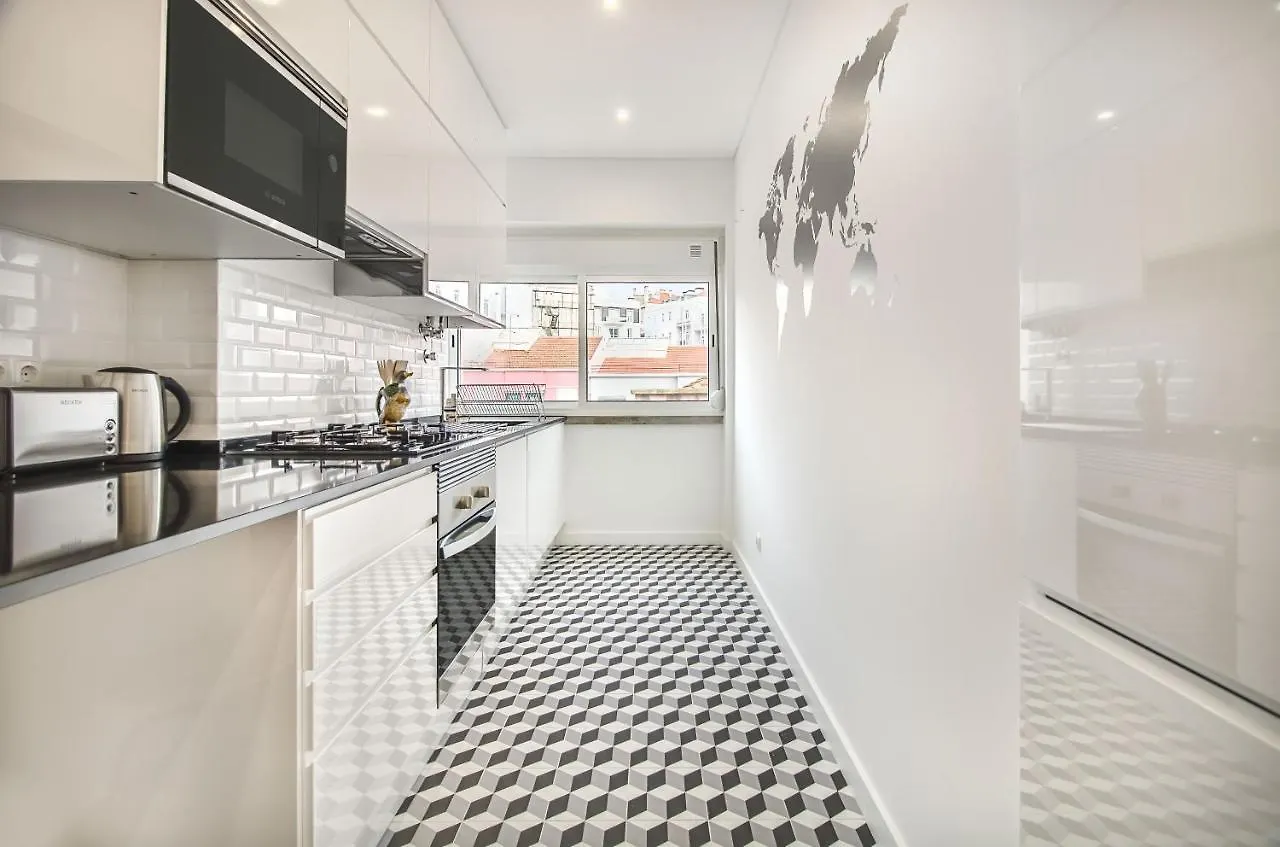 Appartement Marquês de Pombal Metropolitan Flat à Lisboa